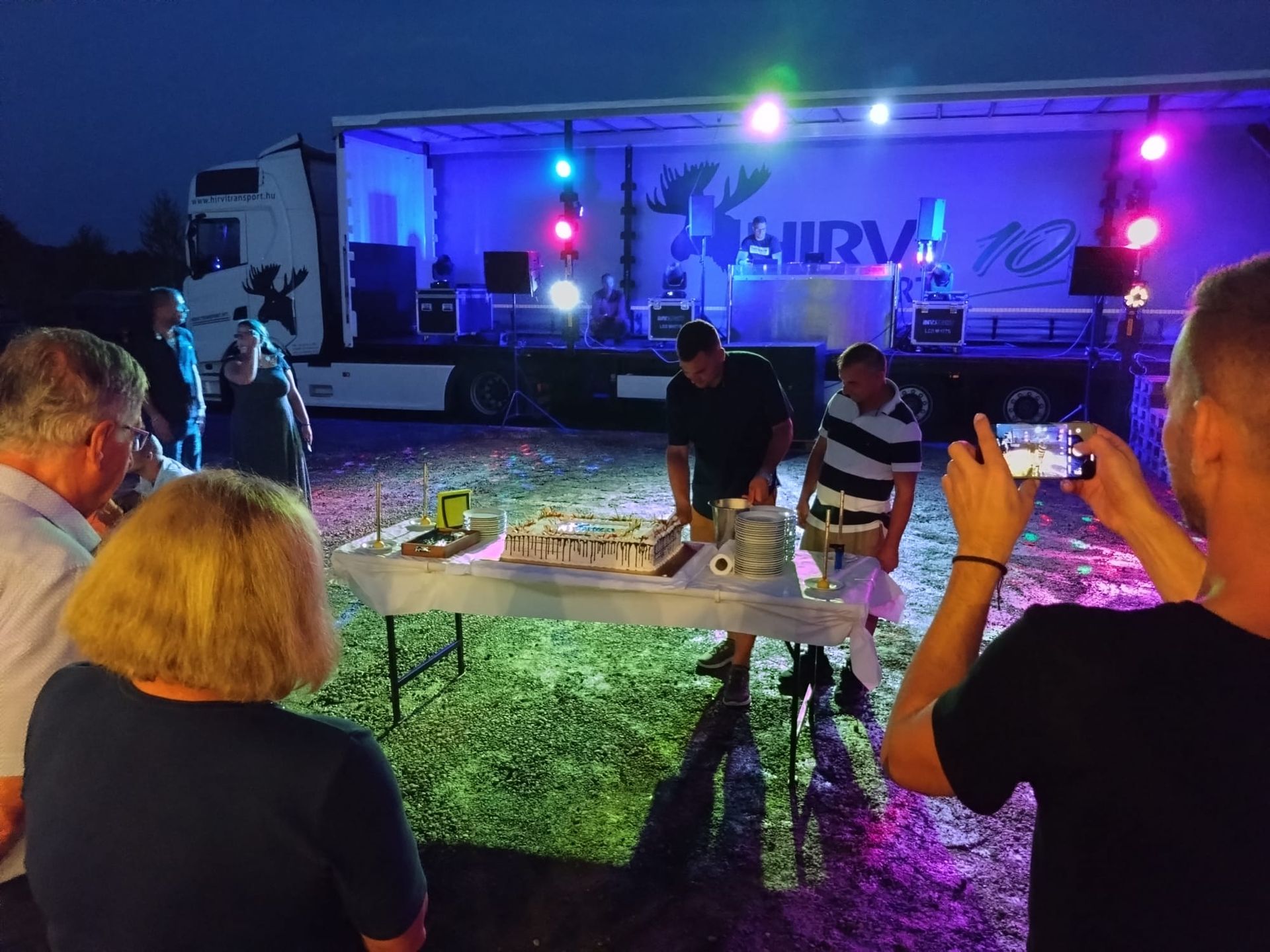 Hirvi Transport 10 éves szülinapi buli